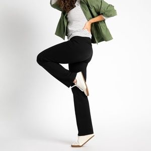 NWOT Betabrand Dress Pant Yoga Pants - Black, SP Straight Leg